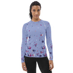 Load image into Gallery viewer, Spring Dink Gradient© Lavender Women&#39;s Performance Long Sleeve Shirt for Pickleball Enthusiasts, UPF 50+
