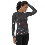 Load image into Gallery viewer, Spring Dink Gradient© Hopeful Discordance Women&#39;s Performance Long Sleeve Shirt for Pickleball Enthusiasts, UPF 50+
