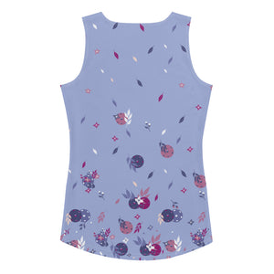 Spring Dink Gradient© Lavender Tank Top for Women Pickleball Enthusiasts