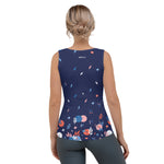 Load image into Gallery viewer, Spring Dink Gradient© Blue Tank Top for Pickleball Enthusiasts
