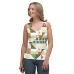 Load image into Gallery viewer, Dink &amp; Drive under the Sun Considerate© Women;s Tank Top for Pickleball Enthusiasts
