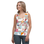 Load image into Gallery viewer, Dink &amp; Drive under the Sun Recoup2© Tank Top for Women Pickleball Enthusiasts
