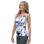 Load image into Gallery viewer, Dink &amp; Drive under the Sun Summertime© Tank Top for Women Pickleball Enthusiasts
