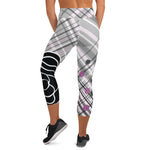 Load image into Gallery viewer, Love is in the Air©! XO Fleur Women&#39;s High-Waisted Pickleball Capris, UPF 50+

