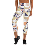 Load image into Gallery viewer, Dink &amp; Drive under the Sun Traditionalist© Women&#39;s High-Waisted Pickleball Capris, UPF 50+
