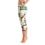 Load image into Gallery viewer, Dink &amp; Drive under the Sun Considerate© Women&#39;s High-Waisted Pickleball Capris, UPF 50+
