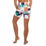 Load image into Gallery viewer, Dink &amp; Drive under the Sun Ambient© Women&#39;s High-Waisted Pickleball Shorts, UPF 50+
