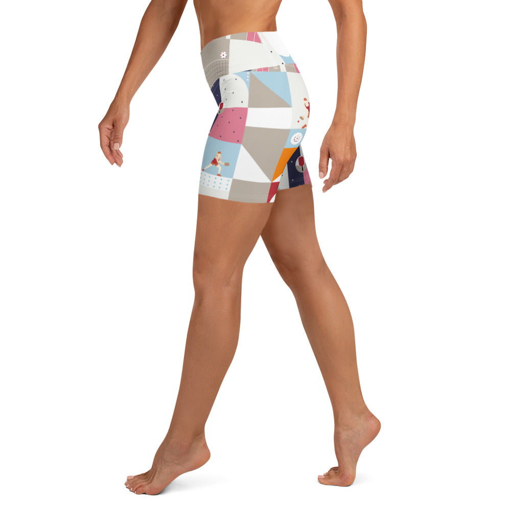 Dink & Drive under the Sun Recoup2© Women's Pickleball Shorts, UPF 50+