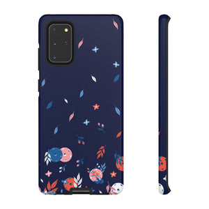 Tough Cases various Phone Models  - Spring Dink Gradient© Blue Design for Pickleball Enthusiasts