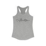 Load image into Gallery viewer, Women&#39;s Racerback Tank - Baby Girl on Board - Love, Baby Girl and Pickleball
