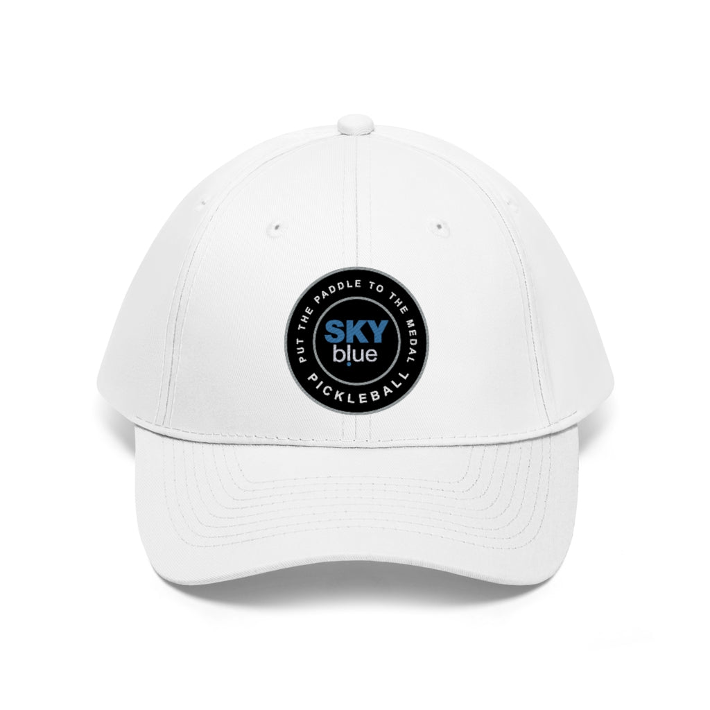 SKYblue  Pickleball Hat - "Put the Paddle to the Medal"