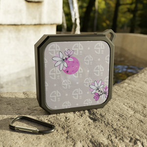 Spring Dink Logo© Beige & Fuchsia - Outdoor Bluetooth Speaker for Pickleball Enthusiasts