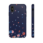 Load image into Gallery viewer, Tough Cases various Phone Models  - Spring Dink Gradient© Blue Design for Pickleball Enthusiasts
