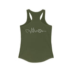 Load image into Gallery viewer, Women&#39;s Racerback Tank - Baby Girl on Board - Love, Baby Girl &amp; Pickleball
