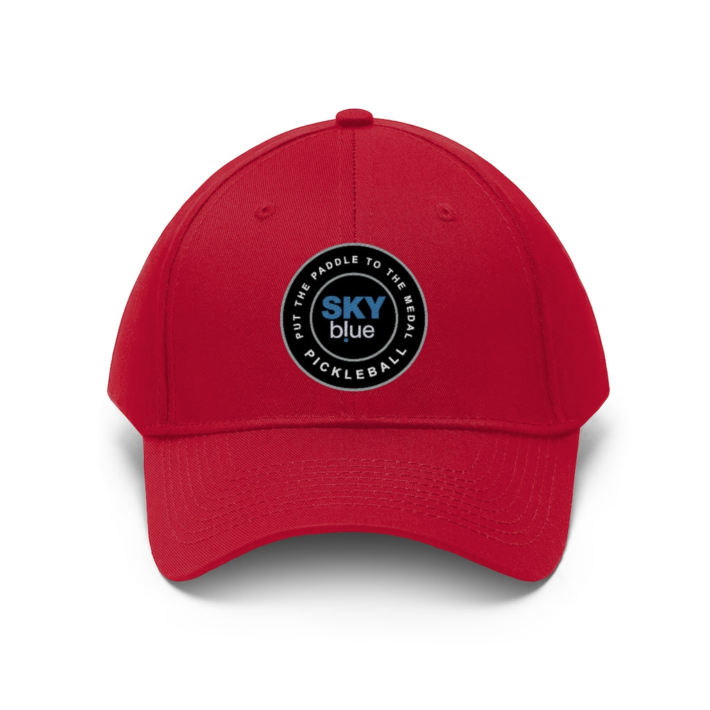 SKYblue  Pickleball Hat - "Put the Paddle to the Medal"