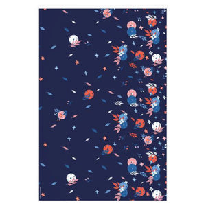 Spring Dink Gradient© Blue - Wrapping Paper